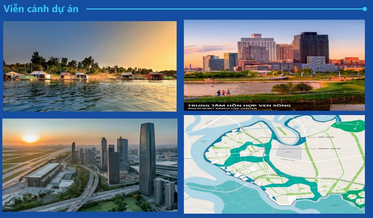 Viễn cảnh dự án Khu đô thị tri thức, sinh thái tại Nhơn Trạch